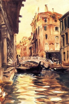 Ponte della Canonica John Singer Sargent Oil Paintings